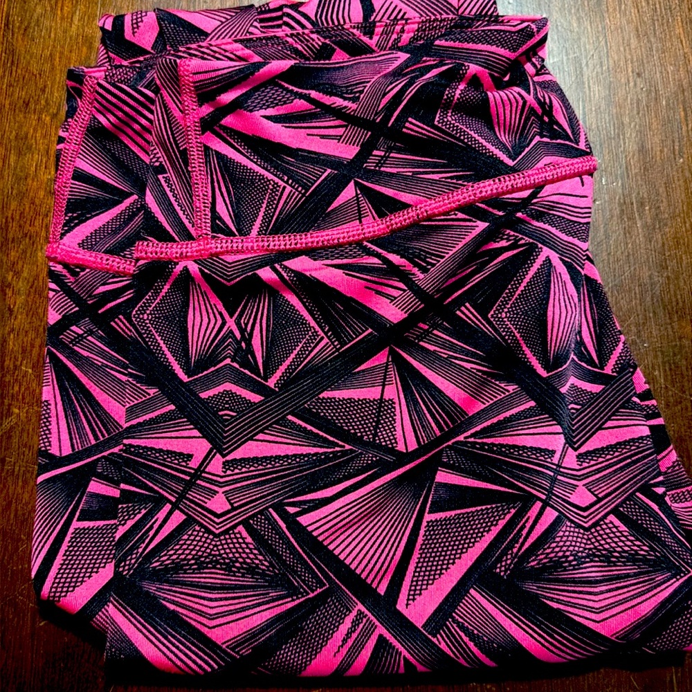 Hot pink/black Zumba leggings